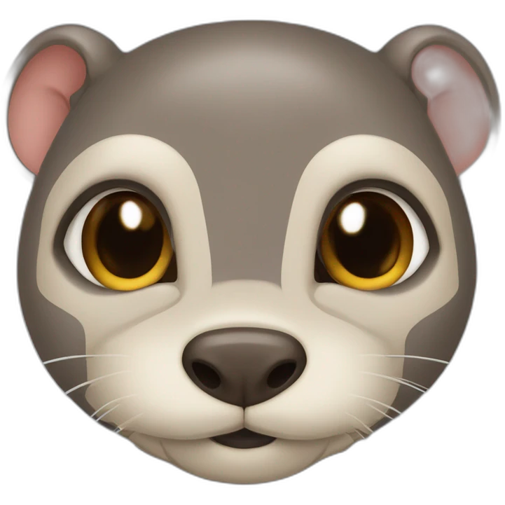 Loutre avec oreilles d’éléphant emoji