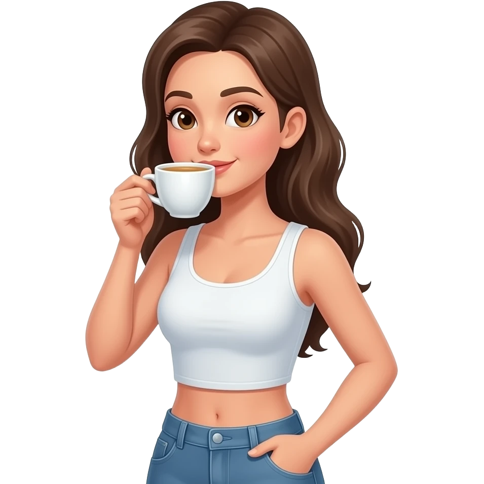 İnce belli çay emoji