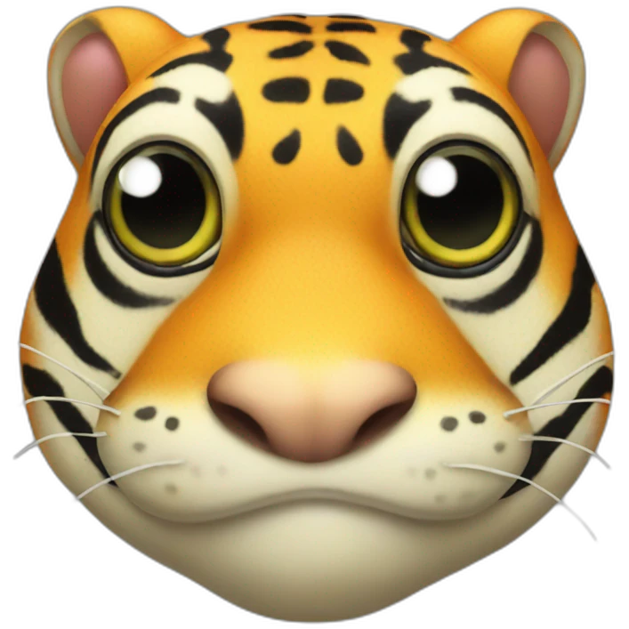 Tiger frog emoji