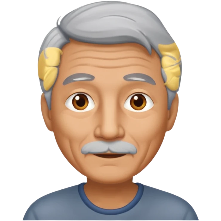 70 year old man emoji