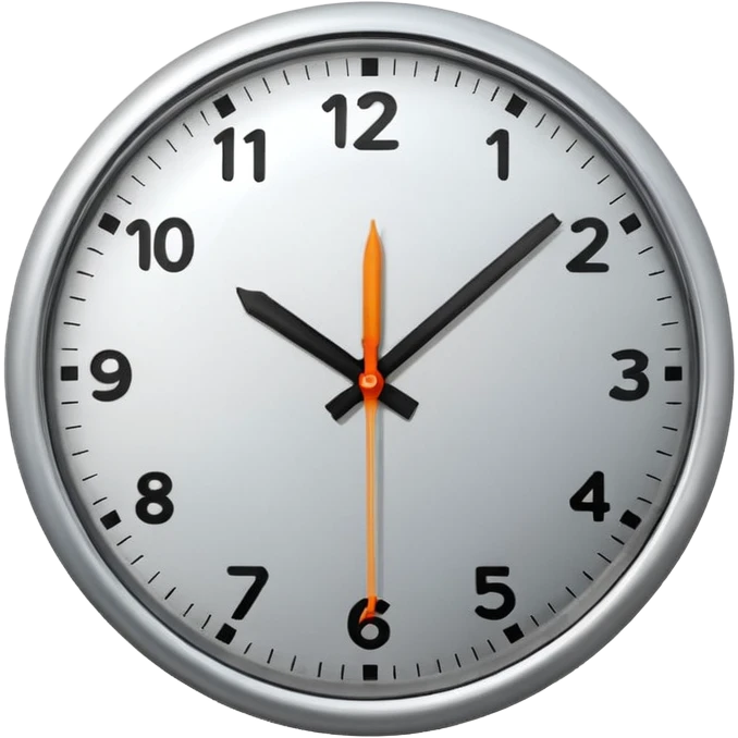 clock showing 7 am emoji