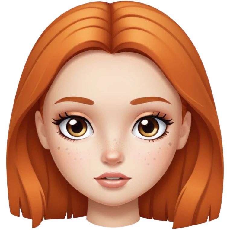 freckles, pretty bratz baddie emoji
