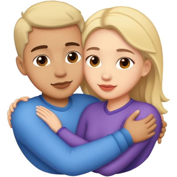two light skin people in love emoji