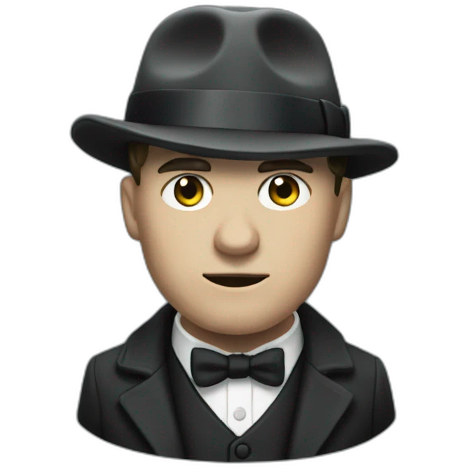 Peaky blinder emoji