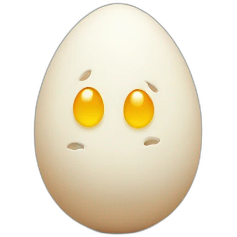 egg grieving emoji