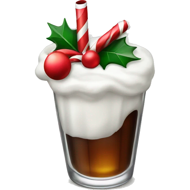 Christmas drink  emoji