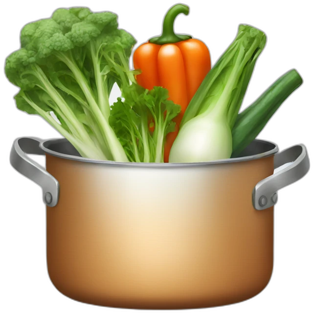 saucepan vegetables emoji