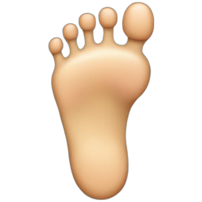 Foot emoji