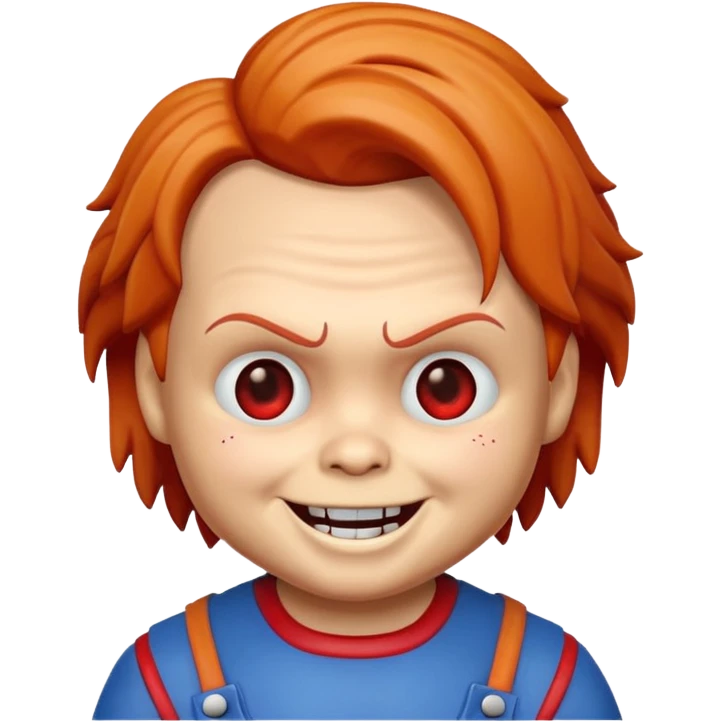 Un emojin de chuky emoji
