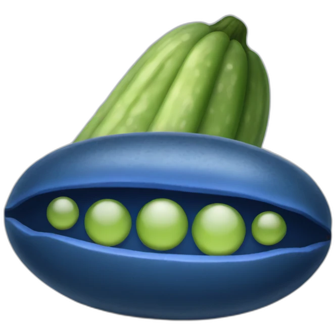 blue-pickle emoji
