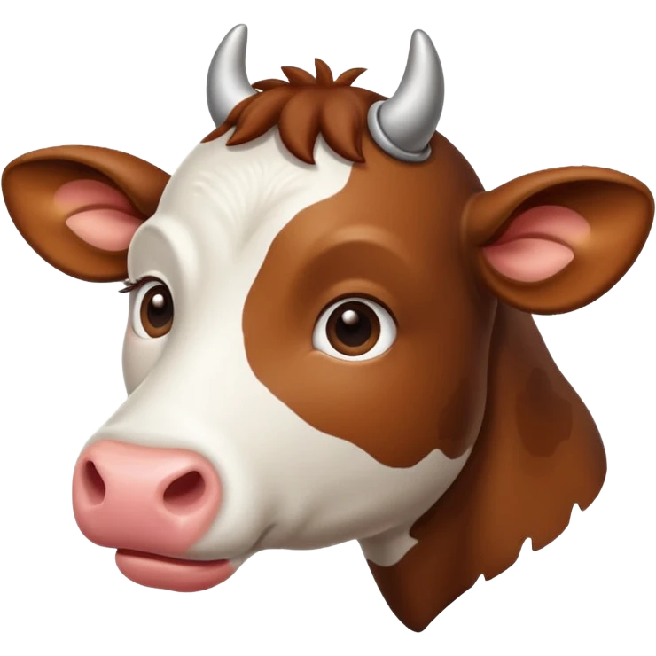 vaca con corazon de amor para copiar y pegar emoji