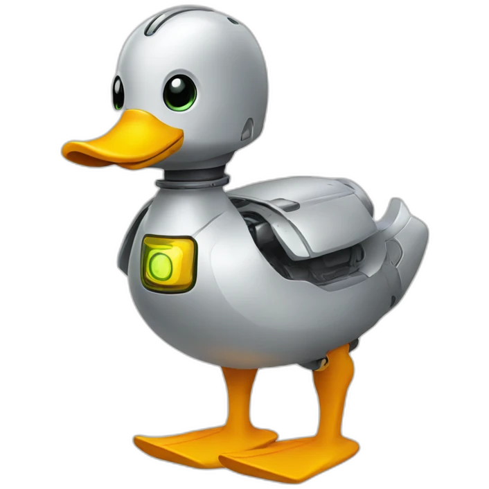 robot duck emoji