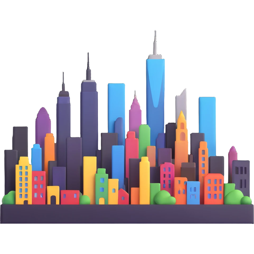 city skyline emoji