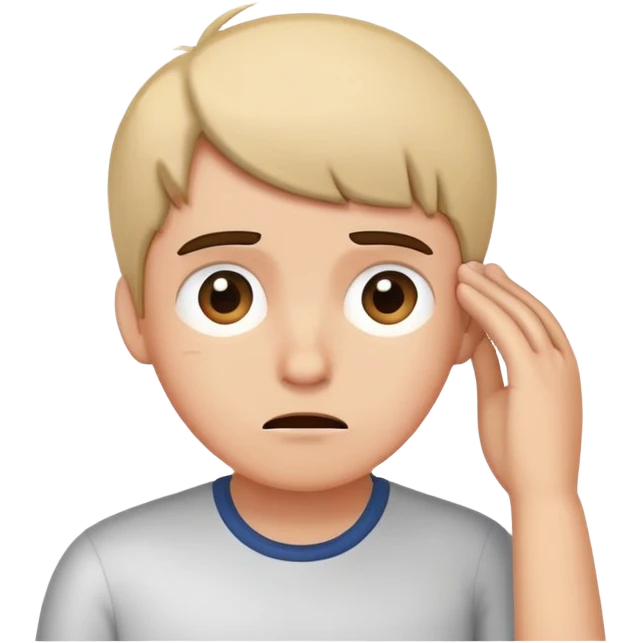 Scratching head emoji