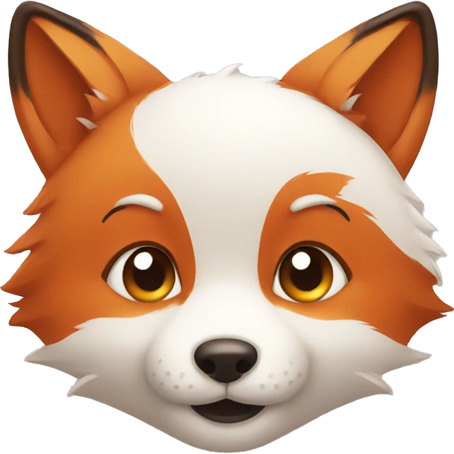 cute fox face emoji