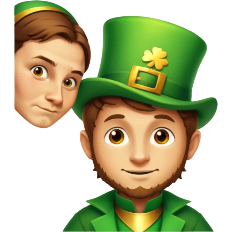 Celebratory Leprechaun emoji