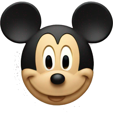 Mickey Mouse emoji