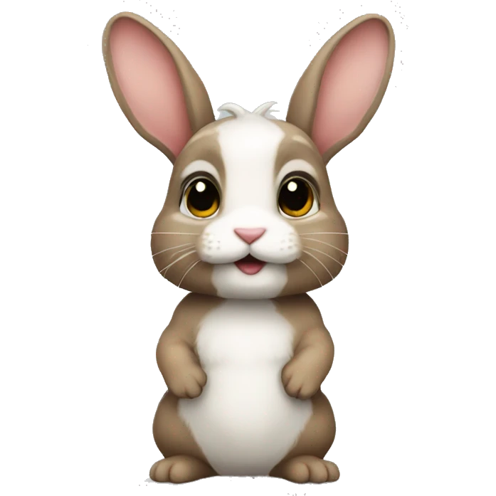 Dwarf bunny emoji
