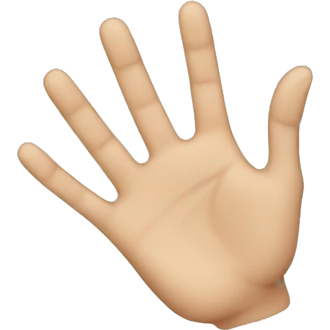 Hand emoji