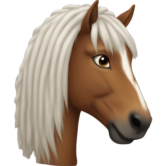 Mane with nose  emoji