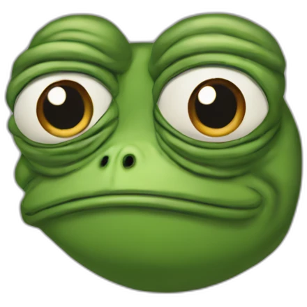 pepe sad frog emoji