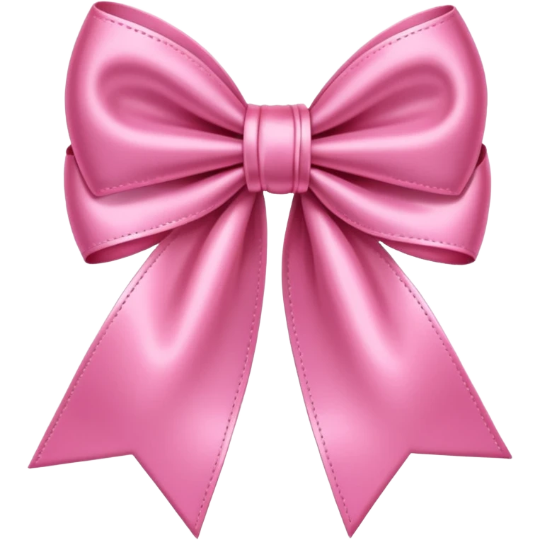 Bow pink emoji
