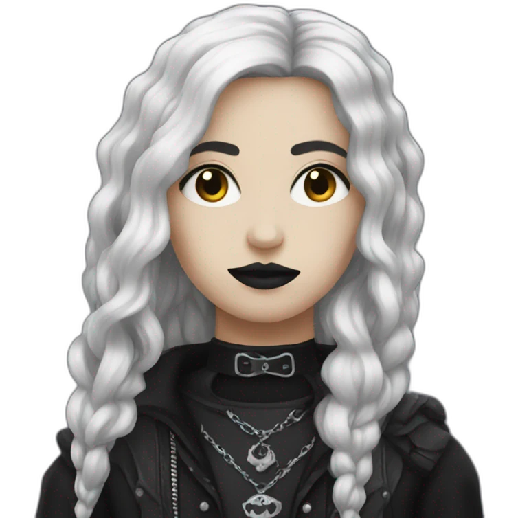Goth emoji