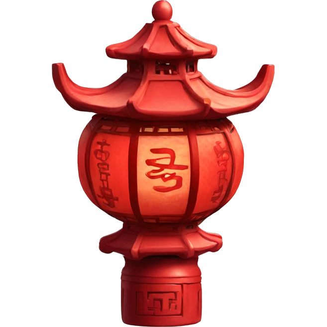 red lantern chinese emoji