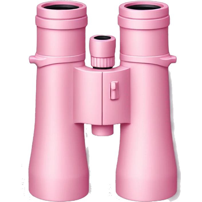 Light pink binoculars  emoji