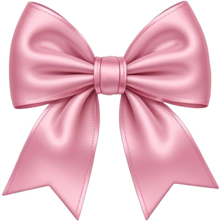 baby pink bow  emoji