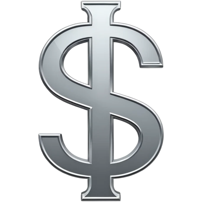 no money sign, crossed out dollar sign, no text emoji