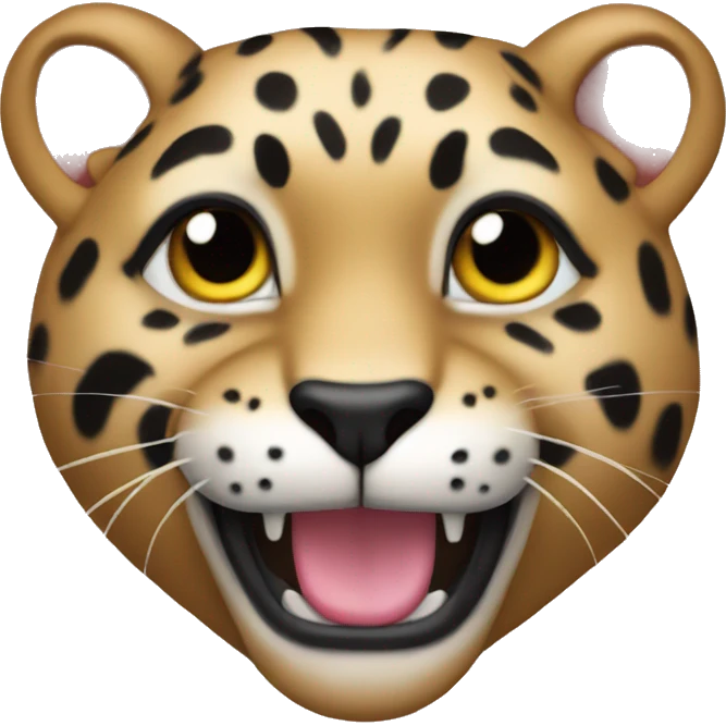 Heart in panter emoji