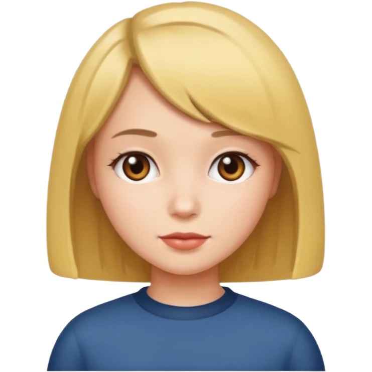 girl with a bob  emoji