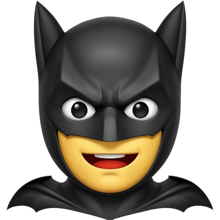 Bat man emoji