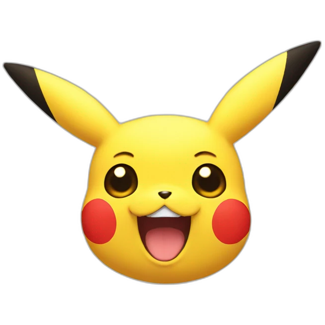 pikachu head emoji