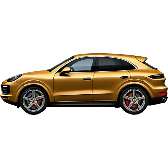 Porsche cayenne turbo coupe  emoji