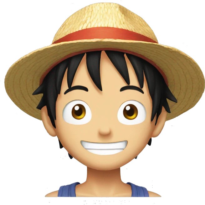 Luffy emoji