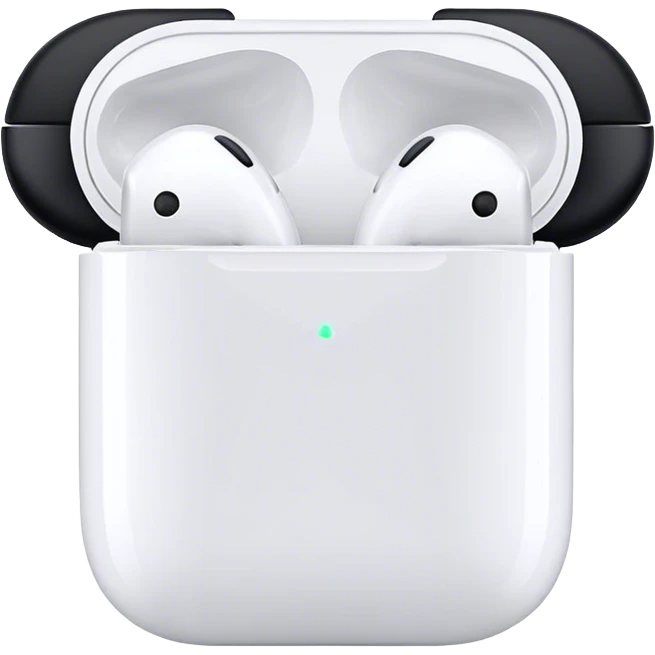 Black AirPod max emoji