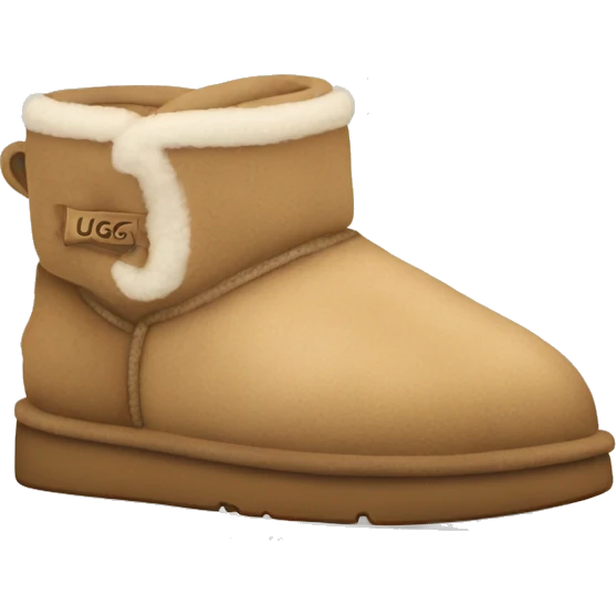 Ugg house slippers emoji