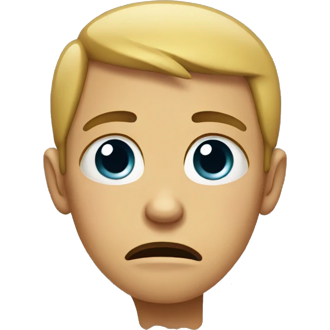 Sad crying emoji emoji