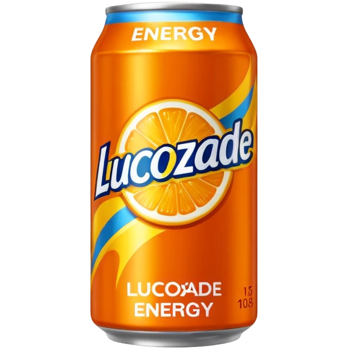 Lucozade energy can emoji