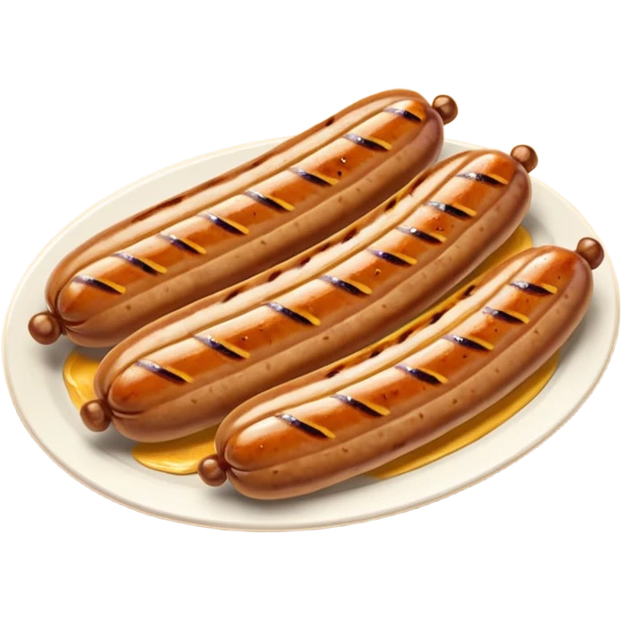 romanian sausages with mustard emoji
