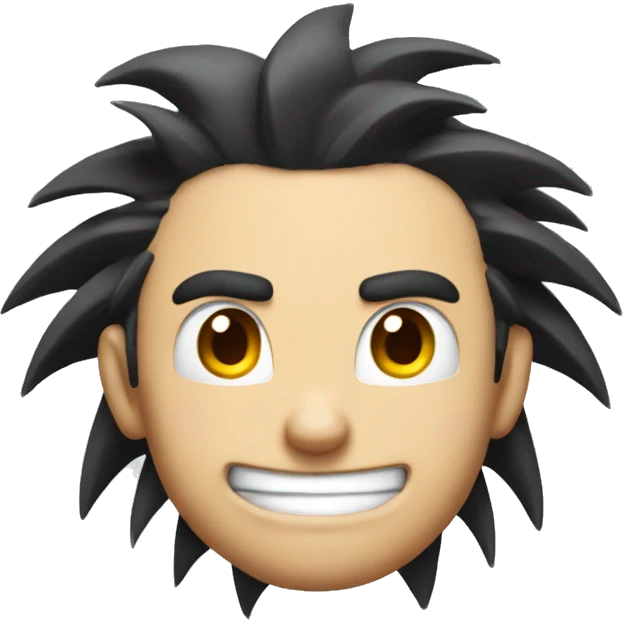 Sonic cabelo arrepiado emoji
