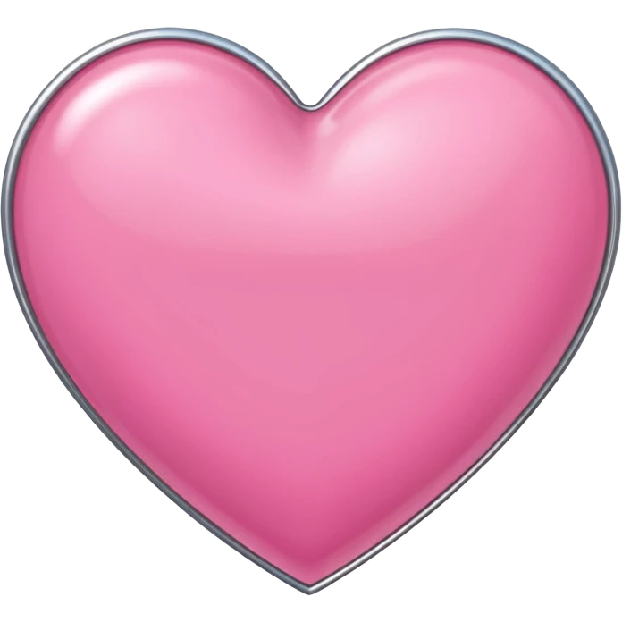 A pink heart with a band emoji
