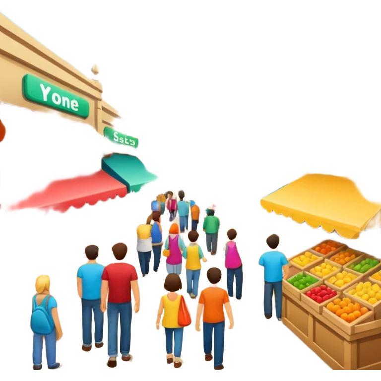 marketplace online emoji