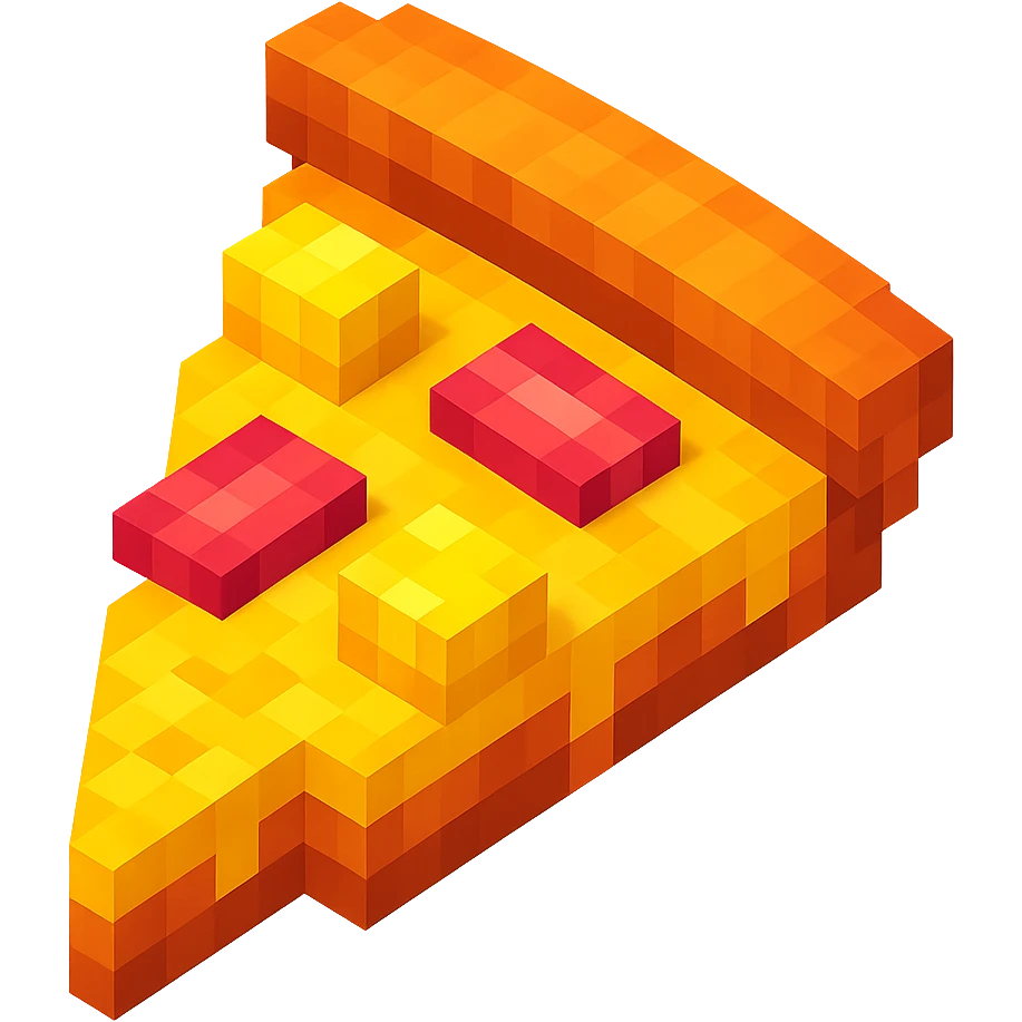 pizza with pineapple and bacon emoji
