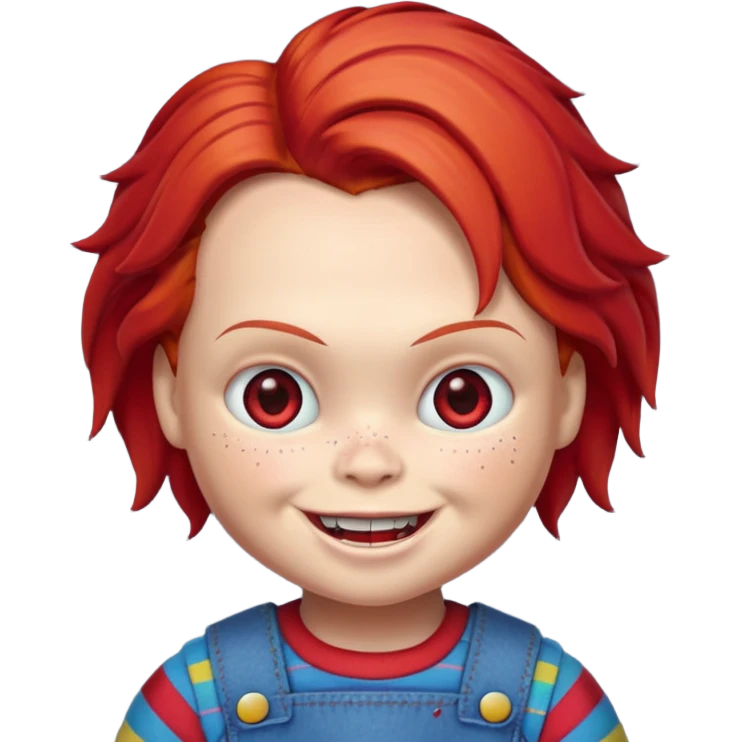 Un emojin de chuky emoji