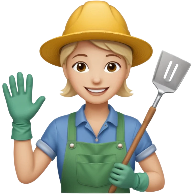 trowel gardening emoji