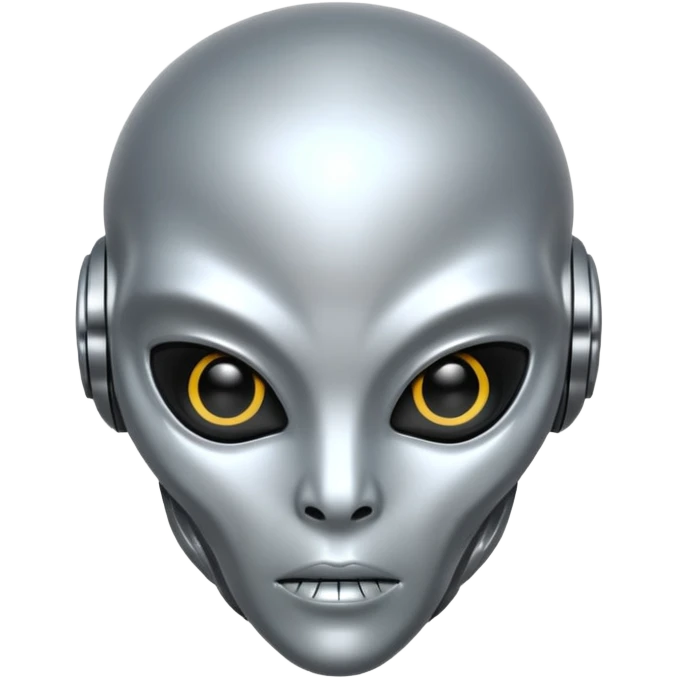 Alien cyborg emoji