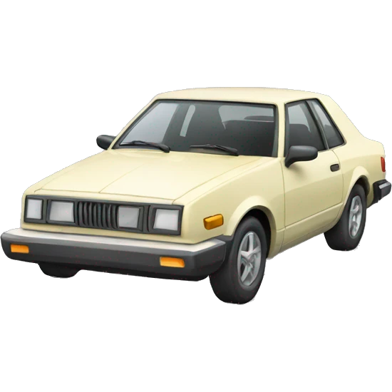 Analog dash car emoji